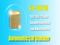 Kim loại tự động có thể làm máy xếp nắp điện áp 380V 50Hz