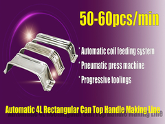 Dây chuyền sản xuất lon hình chữ nhật 4L tự động