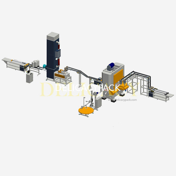 Máy kết thúc mở dễ dàng 3 pha 380V tự động để làm nắp thiếc có thể kết thúc