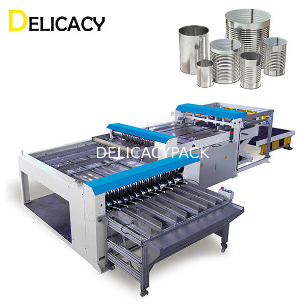 Máy cắt tấm kim loại cuộn tấm thiếc Máy cắt song công cho dây chuyền sản xuất hộp thiếc