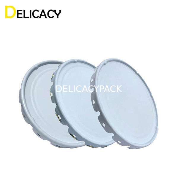 Kim loại sắt nền thiếc có thể đậy nắp cho thùng sơn hóa chất công nghiệp tròn 10L