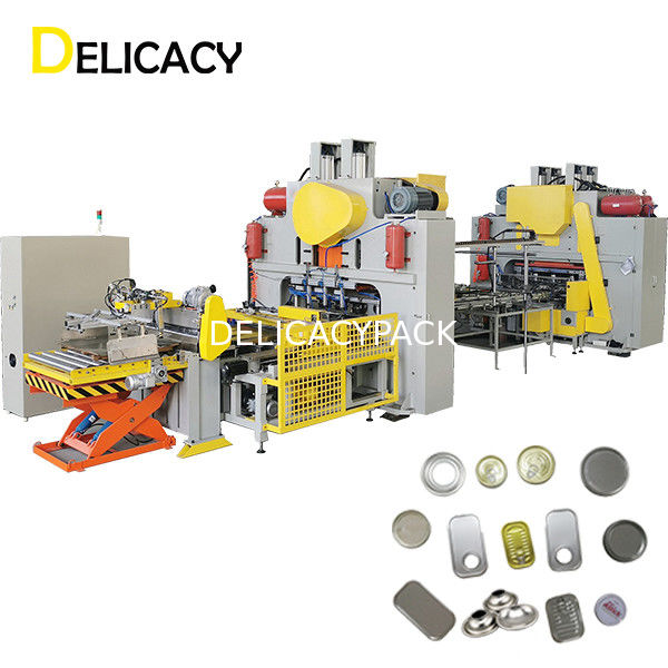 Dây chuyền sản xuất lon thiếc CNC hoàn toàn tự động, Máy ép tấm thiếc cuối EOE