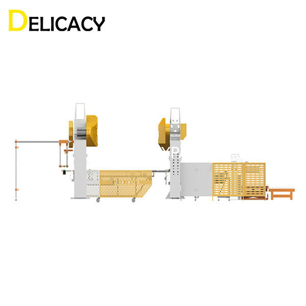 Máy làm lon nhôm tự động, Máy ép thức ăn dạng tấm chữ H để nạp tấm thiếc