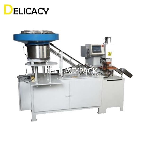 Máy làm hộp thiếc tự động 40CPM cho hàn điểm trên cùng có nắp vấu tai 4L