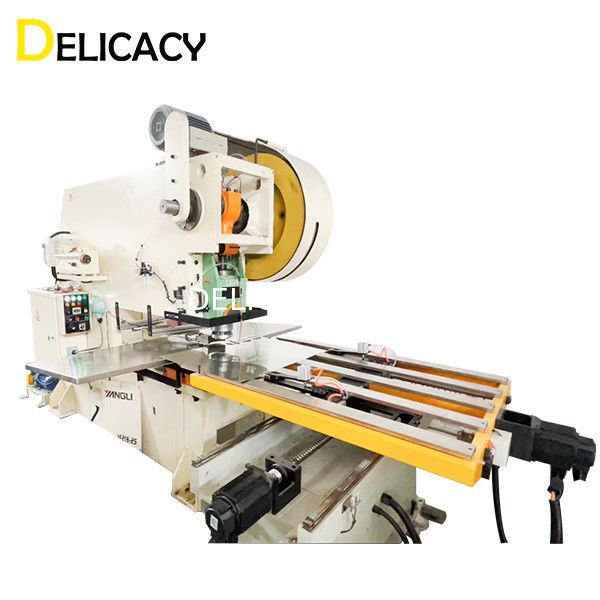 Máy làm hộp thiếc nạp tấm tự động cho dây chuyền làm nắp thiếc 72mm