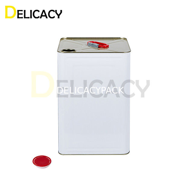 3 Giai đoạn dây chuyền sản xuất tự động đầy đủ cho 18L Quad Tin Can Iron Container