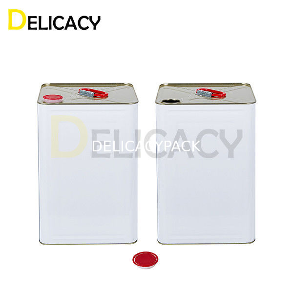 3 Giai đoạn dây chuyền sản xuất tự động đầy đủ cho 18L Quad Tin Can Iron Container