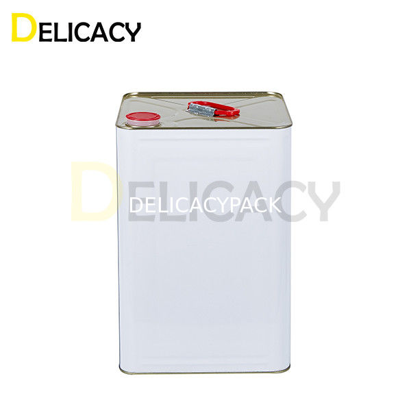 3 Giai đoạn dây chuyền sản xuất tự động đầy đủ cho 18L Quad Tin Can Iron Container