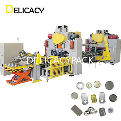 Dây chuyền sản xuất lon thiếc CNC hoàn toàn tự động, Máy ép tấm thiếc cuối EOE