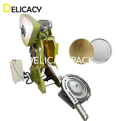 Máy làm hộp thiếc tự động để nạp đĩa tròn Tốc độ 50CPM 70CPM