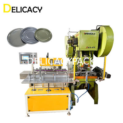 Tự động nạp dải Thiếc Máy sản xuất lon cho nắp lon Đáy 125mm Đáy 99mm