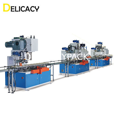 Máy làm lon kim loại 25KW 5L cho thân lon hình chữ nhật nhỏ