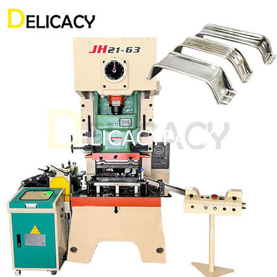 Máy làm hộp thiếc tự động Dây chuyền làm hộp hình chữ nhật 4L có thể xử lý hàng đầu
